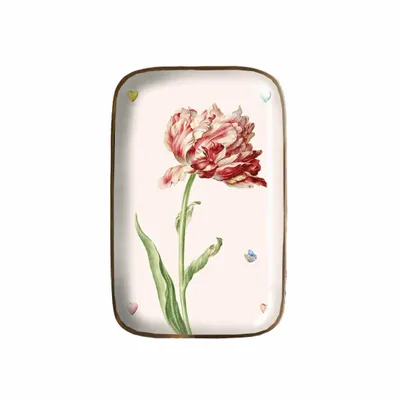 Plateaux - Plateau émaillé Tulipe - PARADISIO IMAGINARIUM