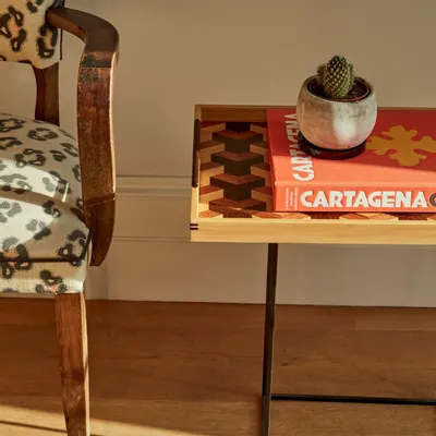 Trays - Marquetry Tray - CASA LATINA