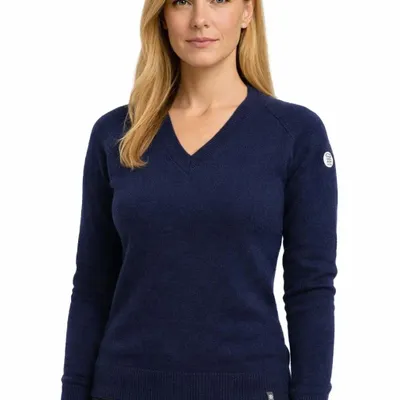 Prêt-à-porter - Pull Clarisse - Col V - Laine Mérinos - SAINTE ARMURE