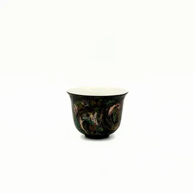 Mugs - Viridian Twilight Master Teacup - GLAZARA