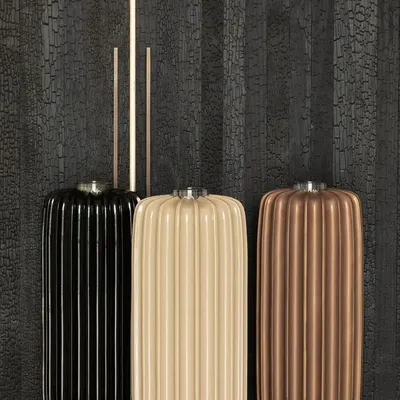 Decorative objects - Orionetta Tall Ceramic Tealight Holder - OOUMM