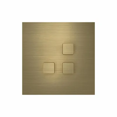 Recessed lighting - LIGHT AND BUTTON | SQUARE BUTTON - FEDE