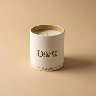 Bougies - Bougie de Luxe Parfumée Desertum Domina 200 g - SNEFERU