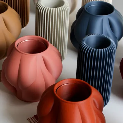 Vases - VASE À FLEURS - BLEUR - MENDELEK STUDIO
