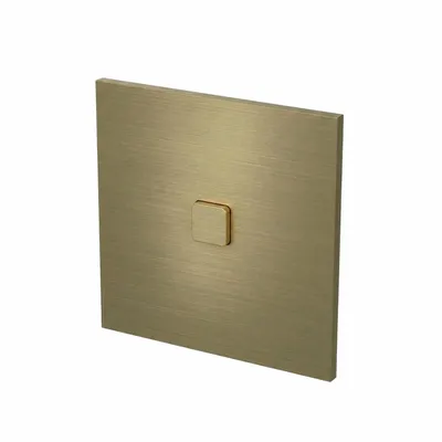 Recessed lighting - LIGHT AND BUTTON | SQUARE BUTTON - FEDE