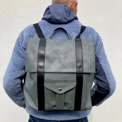 Sacs et cabas - Sac à dos en cuir véritable - PASSIONE