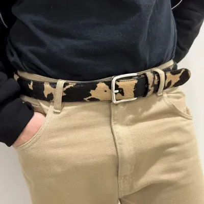 Petite maroquinerie - Ceinture animalière de 35 mm de haut - PASSIONE