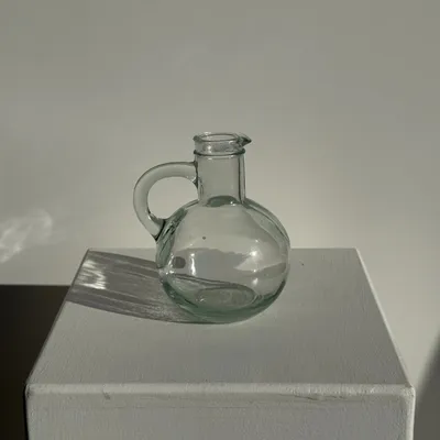 Carafes - Mini glass ball carafe D9 H14.5 - OFFICE OBJETS