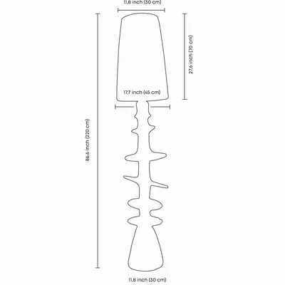 Floor lamps - Orbita Floor Lamp - GALERIE SANA MOREAU