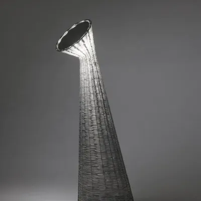 Floor lamps - How Are You? Mirror Floor Lamp - GALERIE SANA MOREAU