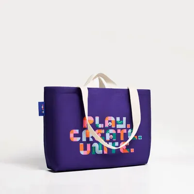 Bags and totes - Indigo Canvas Tote Bag - ROOT