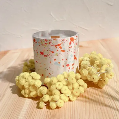 Candles - Terrazzo Candle — Lemongrass - MIMPI