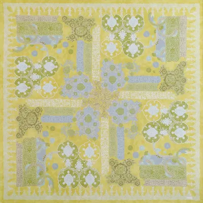 Table linen - Rialto tablecloth - lime - BEAUVILLÉ