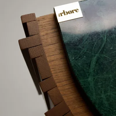 Sideboards - Saphira Credenza Oak + Marble + Metal - ARBORE BY CAREL WOODWORKS