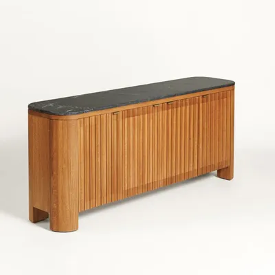 Sideboards - IAM_Credenza Marble Oak - ARBORE BY CAREL WOODWORKS