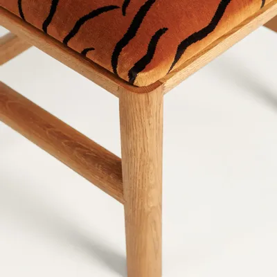 Chairs - IAM_Chair  Oak + Upholstery + Custom Fabric - ARBORE BY CAREL WOODWORKS