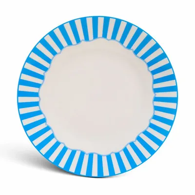 Formal plates - Azure Collection – Porcelain Dining Set - SOMNIA ATELIER