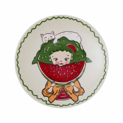 Assiettes au quotidien - Luna's World Porcelain Collection (Set of 2) - SOMNIA ATELIER