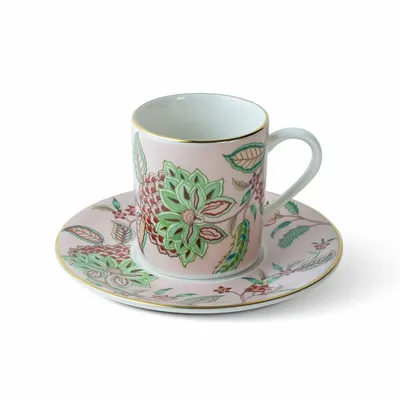 Tasses et mugs - Flora Collection Porcelain Coffee Cup  (Sets of 2) - SOMNIA ATELIER