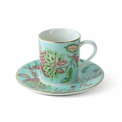 Tasses et mugs - Flora Collection Porcelain Coffee Cup  (Sets of 2) - SOMNIA ATELIER