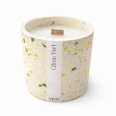 Candles - Terrazzo Candle — Lime - MIMPI
