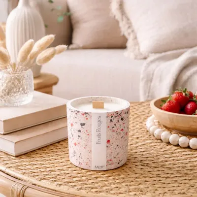 Candles - Terrazzo Candle — Red Fruits - MIMPI