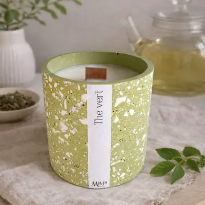Candles - Terrazzo Candle — Green Tea - MIMPI