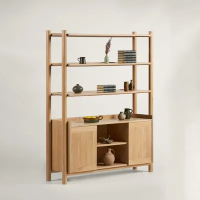 Buffets - Steekla Storage Unit Chêne Naturel - ARBORE BY CAREL WOODWORKS