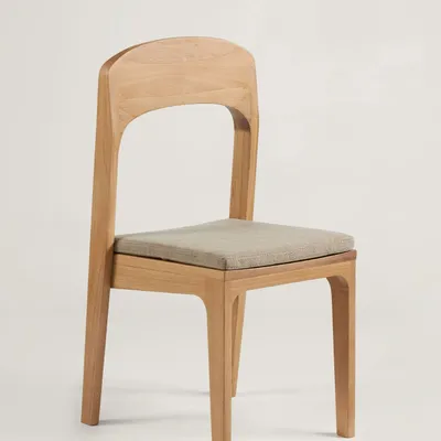 Chairs - heron Chair Solid Oak Natural - ARBORE BY CAREL WOODWORKS