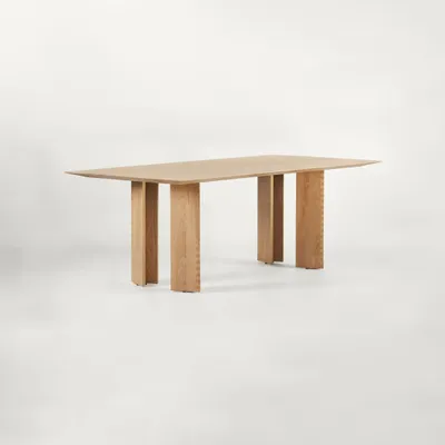 Dining Tables - Angus Table Solid Wood Natural - ARBORE BY CAREL WOODWORKS
