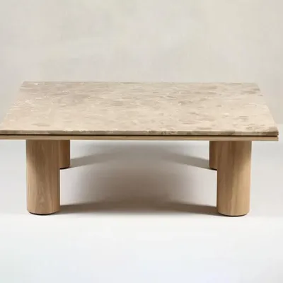 Tables basses - Yzma Chêne + Marbre Naturel - ARBORE BY CAREL WOODWORKS