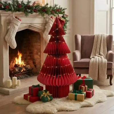 Autres décorations de Noël - Sapins en papier - BE HOME