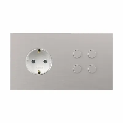 Recessed lighting - LIGHT AND BUTTON | ROUND BUTTON - FEDE