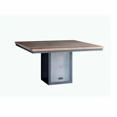 Tables de réunion - SL-012 Industrial Fixed-Height Central-Base Table - STURDY-LEGS