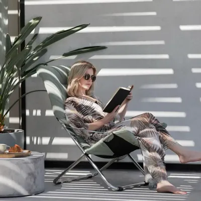 Lawn armchairs - FIESTA SOFT- Fauteuil d’extérieur anatomique et réglable - FIAM SRL