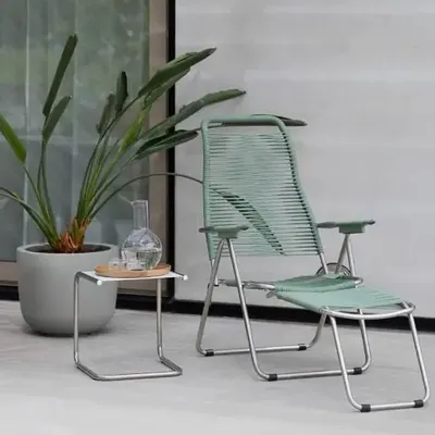 Lawn armchairs - SPAGHETTI - Fauteuil relax d'extérieur avec sangles en PVC Spaghetti - FIAM SRL