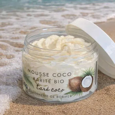 Cosmétiques - mousse coco karité Bio - SAVONNERIE DE BORMES
