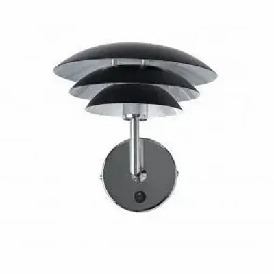Wall lamps - DL20 black wall lamp - DYBERG LARSEN