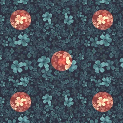 Textile and surface design - F250010 Marie Pattern Design - PAOLA PAGANO