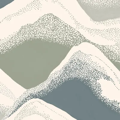 Tapestries - Panoramic wallpaper Everlasting Snow - LE PAPIERS DE NINON