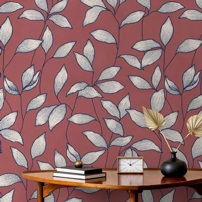 Tapisseries - Papier peint panoramique Leaves - LE PAPIERS DE NINON