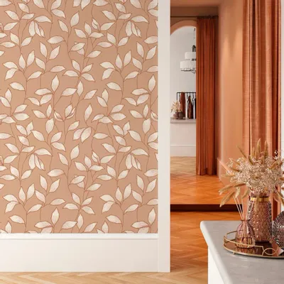 Tapisseries - Papier peint panoramique Leaves - LE PAPIERS DE NINON