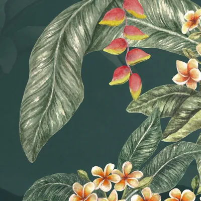 Tapisseries - Papier peint panoramique Balade Tropicale - XL - LE PAPIERS DE NINON