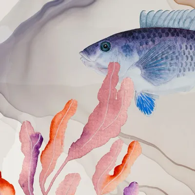 Tapisseries - Papier peint panoramique Abysse - LE PAPIERS DE NINON