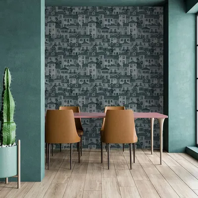 Tapisseries - Papier peint panoramique Casinha - LE PAPIERS DE NINON