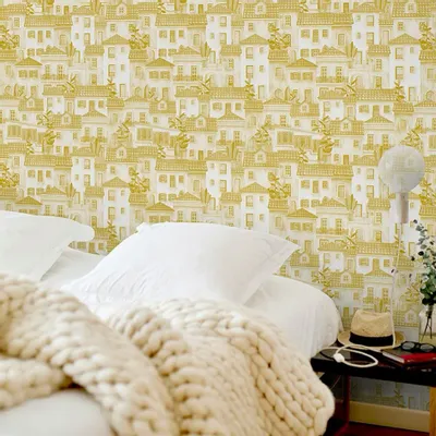 Tapisseries - Papier peint panoramique Casinha - LE PAPIERS DE NINON