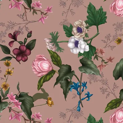 Tapisseries - Papier peint panoramique Kitch Forestier - LE PAPIERS DE NINON