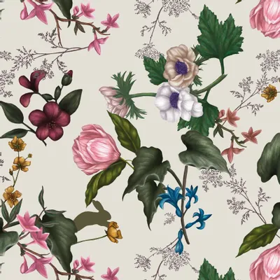 Tapisseries - Papier peint panoramique Kitch Forestier - LE PAPIERS DE NINON