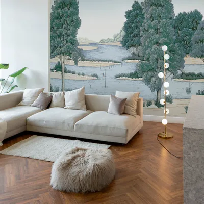 Tapisseries - Papier peint panoramique Loire éphémère L - LE PAPIERS DE NINON