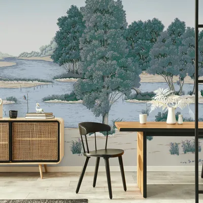 Tapisseries - Papier peint panoramique Loire éphémère XL - LE PAPIERS DE NINON